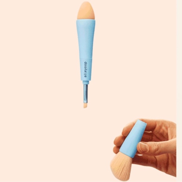 ALLEYOOP Multi-Tasker 4-in-1 makeup brush $28 NIB - Picture 6 of 6